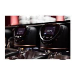 Gaggia La Reale Tall Cup Semi Automatic Espresso Coffee Machine, 2 Groups, Grey-Copper - 5