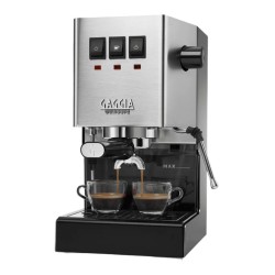 Gaggia RI9481/11 ماكينة ماكينات إسبريسو معدنية كلاسيكية جديدة E24، إينوكس - 6