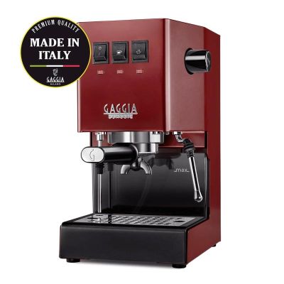 Gaggia RI9481/12 New Classic E24 Metal Espresso Makinesi, Kırmızı - 1