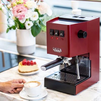 Gaggia RI9481/12 New Classic E24 Metal Espresso Makinesi, Kırmızı - 6