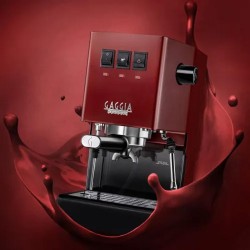 Gaggia RI9481/12 New Classic Evo 2023 Espresso Coffee Machine, Red - 6
