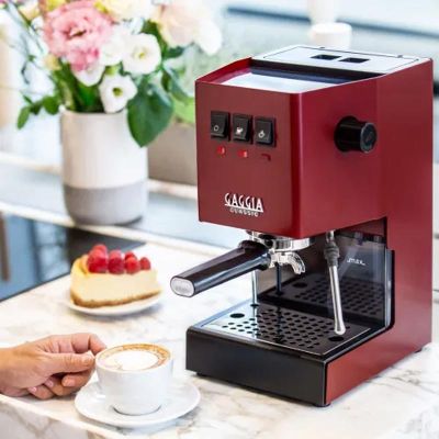 Gaggia RI9481/12 New Classic Evo 2023 Espresso Kahve Makinesi, Kırmızı - 5