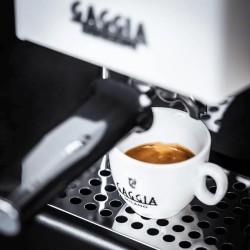 Gaggia RI9481/13 ماكينة إسبريسو كلاسيكية معدنية E24 جديدة كلاسيكية من طراز E24، بياز - 4