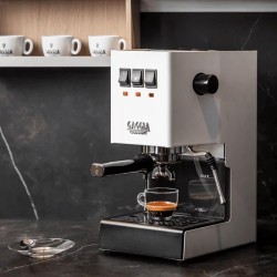 Gaggia RI9481/13 New Classic E24 Metal Espresso Makinesi, Beyaz - Thumbnail