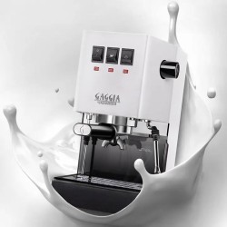 Gaggia RI9481/13 New Classic E24 Metal Espresso Makinesi, Beyaz - Thumbnail