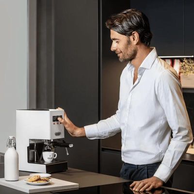 Gaggia RI9481/13 New Classic Evo 2023 Espresso Kahve Makinesi, Beyaz - 6