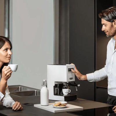 Gaggia RI9481/13 New Classic Evo 2023 Espresso Kahve Makinesi, Beyaz - 7