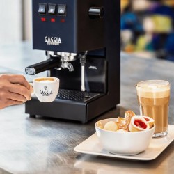 Gaggia RI9481/15 كلاسيكي جديد كلاسيكي E24 معدني إسبريسو ماكينيسي، مافي - 4