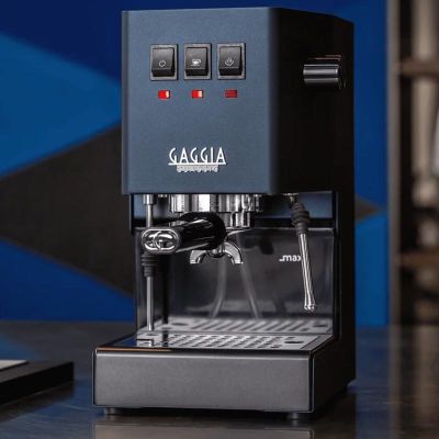 Gaggia RI9481/15 New Classic E24 Metal Espresso Makinesi, Mavi - 6