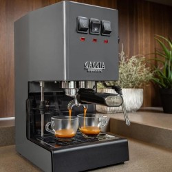 Gaggia RI9481/16 New Classic E24 Metal Espresso Makinesi, Gri - Thumbnail