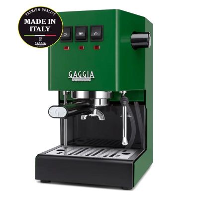 Gaggia RI9481/17 New Classic E24 Metal Espresso Makinesi, Yeşil - 1