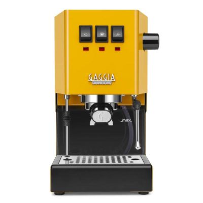 Gaggia RI9481/18 ماكينة تحضير قهوة الإسبريسو الكلاسيكية الجديدة EVO 2023، أصفر - Gaggia