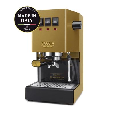 Gaggia RI9481/20 New Classic Evo 2023 Espresso Makinesi, Altın - 1