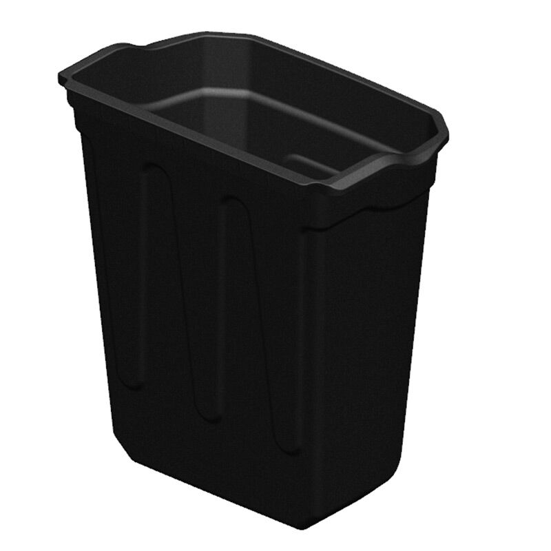 GastroCarry GSA-C Servis Arabası Çöp Kovası, Siyah - GastroCarry