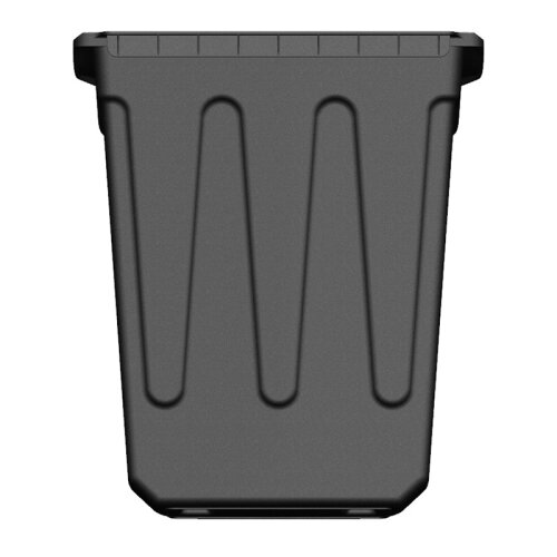 GastroCarry GSA-C Servis Arabası Çöp Kovası, Siyah - 4