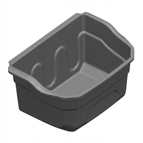 GastroCarry GSA-K Servis Arabası Kaşıklık Kovası, Gri - 2