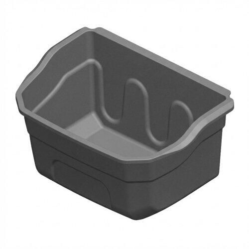 GastroCarry GSA-K Servis Arabası Kaşıklık Kovası, Gri - 1