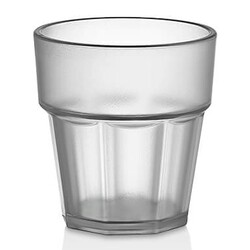 GastroCups زجاج رملي كازابلانكا، 200 مل، بولي كربونات، شفاف - GastroCups