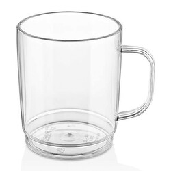 GastroCups كوب بمقبض، 300 مل، تريتان، شفاف، تريتان - GastroCups