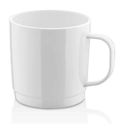 GastroCups GC-04 Kulplu Bardak, 250 ml, Beyaz - 1