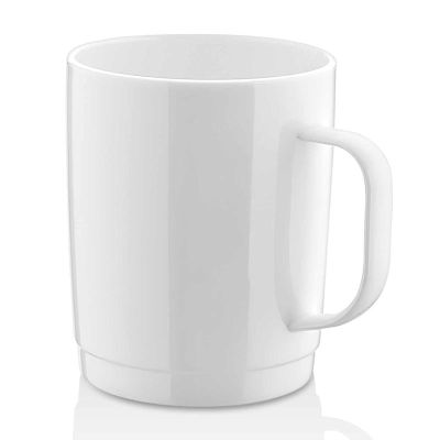 GastroCups GC-05 Kulplu Bardak, 300 ml, Beyaz - 1
