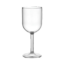 GastroCups GC-08 Бокал для вина из поликарбоната, 400 мл, черный - GastroCups