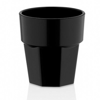 GastroCups GC-19 Polikarbonat Casablanca Bardak, 200 ml, Siyah - 1