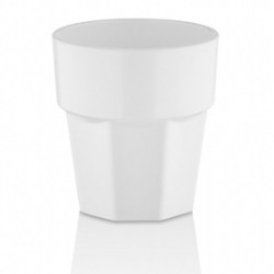 GastroCups GC-19 Поликарбонатный стакан Casablanca, 200 мл, белый - GastroCups