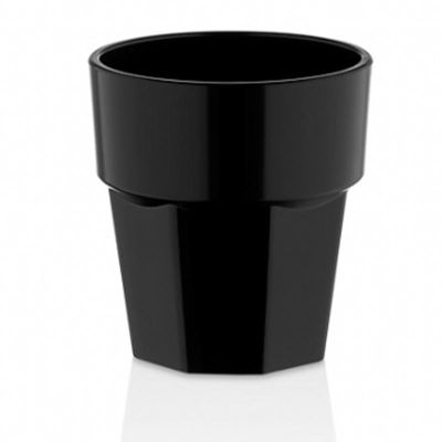 GastroCups GC-20 Polikarbonat Casablanca Bardak, 250 ml, Siyah - 1