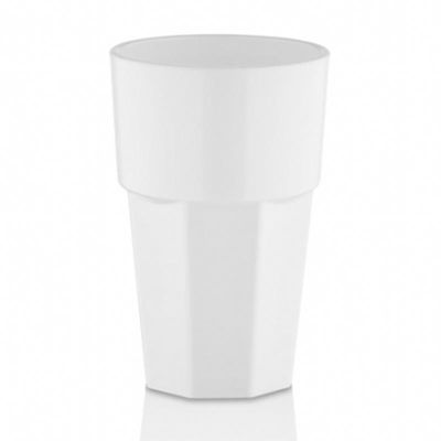 GastroCups GC-22 Polikarbonat Casablanca Bardak, 400 ml, Beyaz - 1