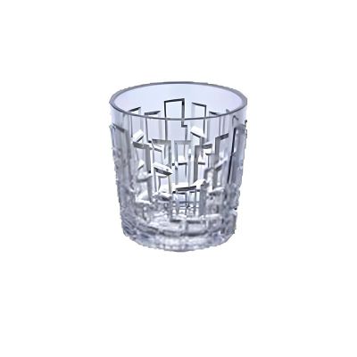 GastroCups GC-S01 Taş Desen Polikarbon Bardak, 200 ml - 1