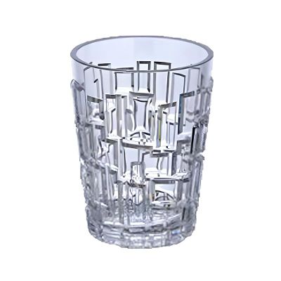 GastroCups GC-S03 Taş Desen Polikarbon Bardak, 300 ml - 1