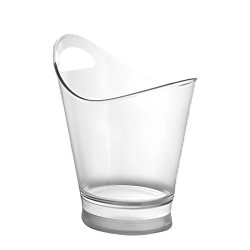 GastroCups GCIB-01 Polikarbon Buz Kovası, 4 L, Şeffaf - GastroCups