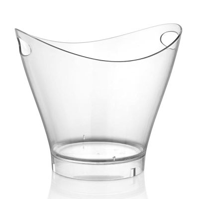 GastroCups GCIB-02 Polikarbon Buz Kovası, 6 L, Şeffaf - 1