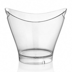 GastroCups GCIBSAN-02 Buz Kovası, 6 L, Şeffaf - GastroCups
