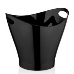 GastroCups GCIBSAN-02 Ice Bucket, 6 L, Black - GastroCups