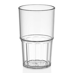 GastroCups İstiflenebilir Bardak, 300 ml, Tritan, Şeffaf - GastroCups