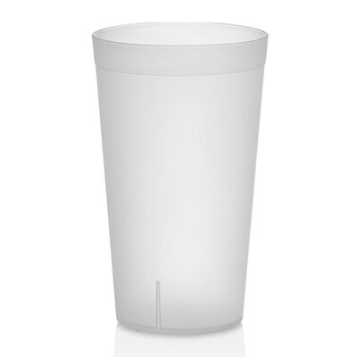 GastroCups Kumlu Bardak, 400 ml, Poliproplen, Şeffaf - 1