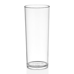 GastroCups زجاج شراب طويل، 340 مل، بولي كربونات، شفاف - GastroCups