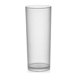 GastroCups زجاج مشروبات طويل بلوري من البولي كربونات، 340 مل - GastroCups