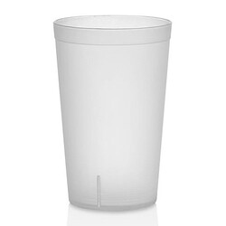 GastroCups Sandy Glass, 240 ml, Polycarbonate, Clear - GastroCups