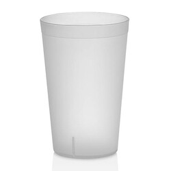 GastroCups Стакан песочный, 350 мл, поликарбонат, прозрачный - GastroCups