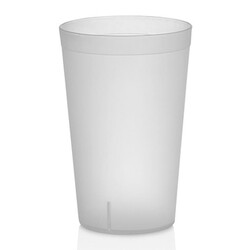 GastroCups Sandy Glass, 350 ml, Polyproplene, Clear - GastroCups