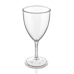 GastroCups GC-42 Polikarbon Şarap Kadehi, 255 ml, Şeffaf - Thumbnail