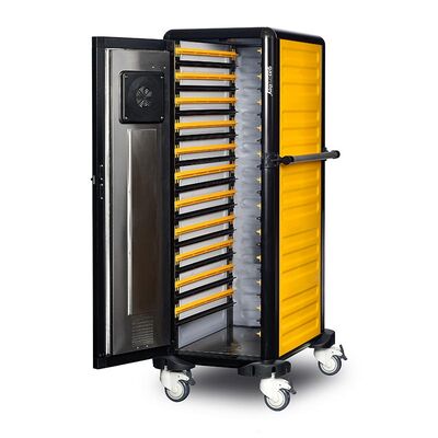 Gastrolley 100 Isıtmalı Banket Arabası, 57x79x124 cm - 2