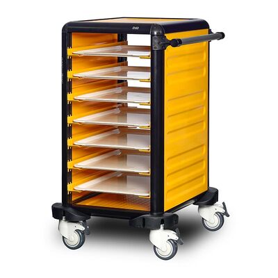 Gastrolley 75 Тележка с одним сервисным подносом, 2 стороны закрыты, 57x71x99 см - Gastrolley