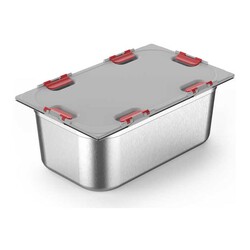 Gastrolley GN 1/1 Polypropylene Gastronorm Cover with Sealing Gasket - Gastrolley