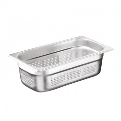 Öztiryakiler Delikli Gastronorm Küvet, GN 1/3, 32.5x17.6x2 cm 