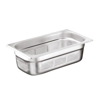 Öztiryakiler Delikli Gastronorm Küvet, GN 1/3, 32.5x17.6x2 cm - 1