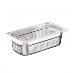 Öztiryakiler Delikli Gastronorm Küvet, GN 1/3, 32.5x17.6x6.5 